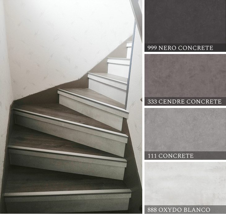 habillage d’escalier gamme design