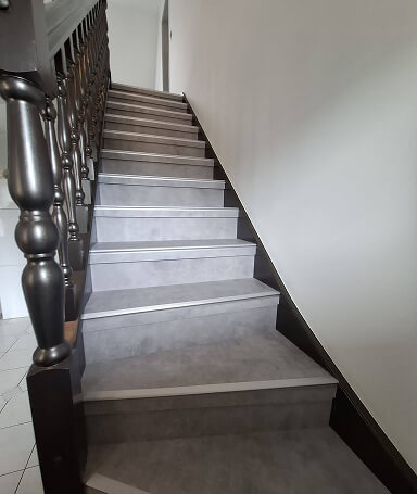 Habillage escalier en style design